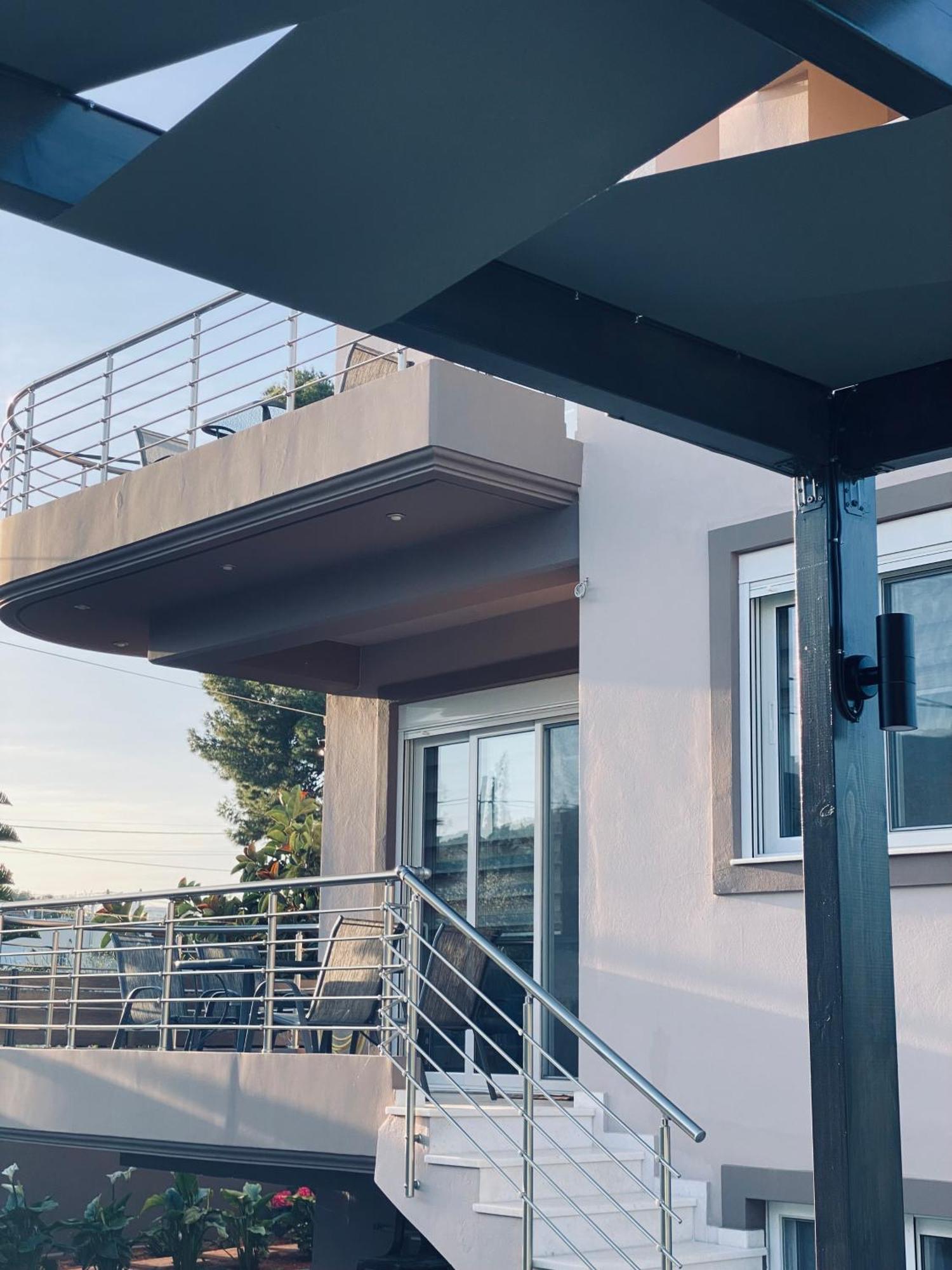 Keskos Luxury Villa Артемида Екстериор снимка