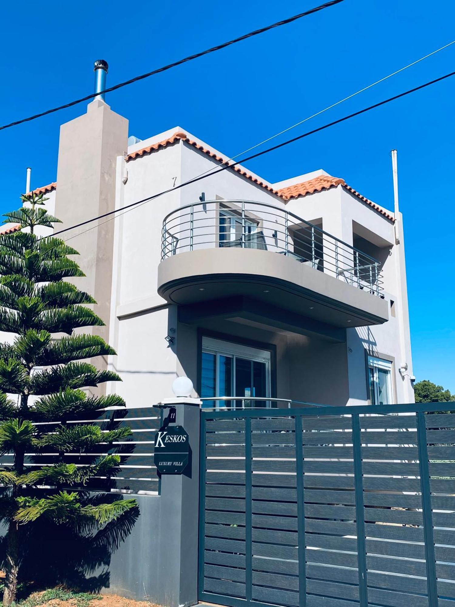 Keskos Luxury Villa Артемида Екстериор снимка