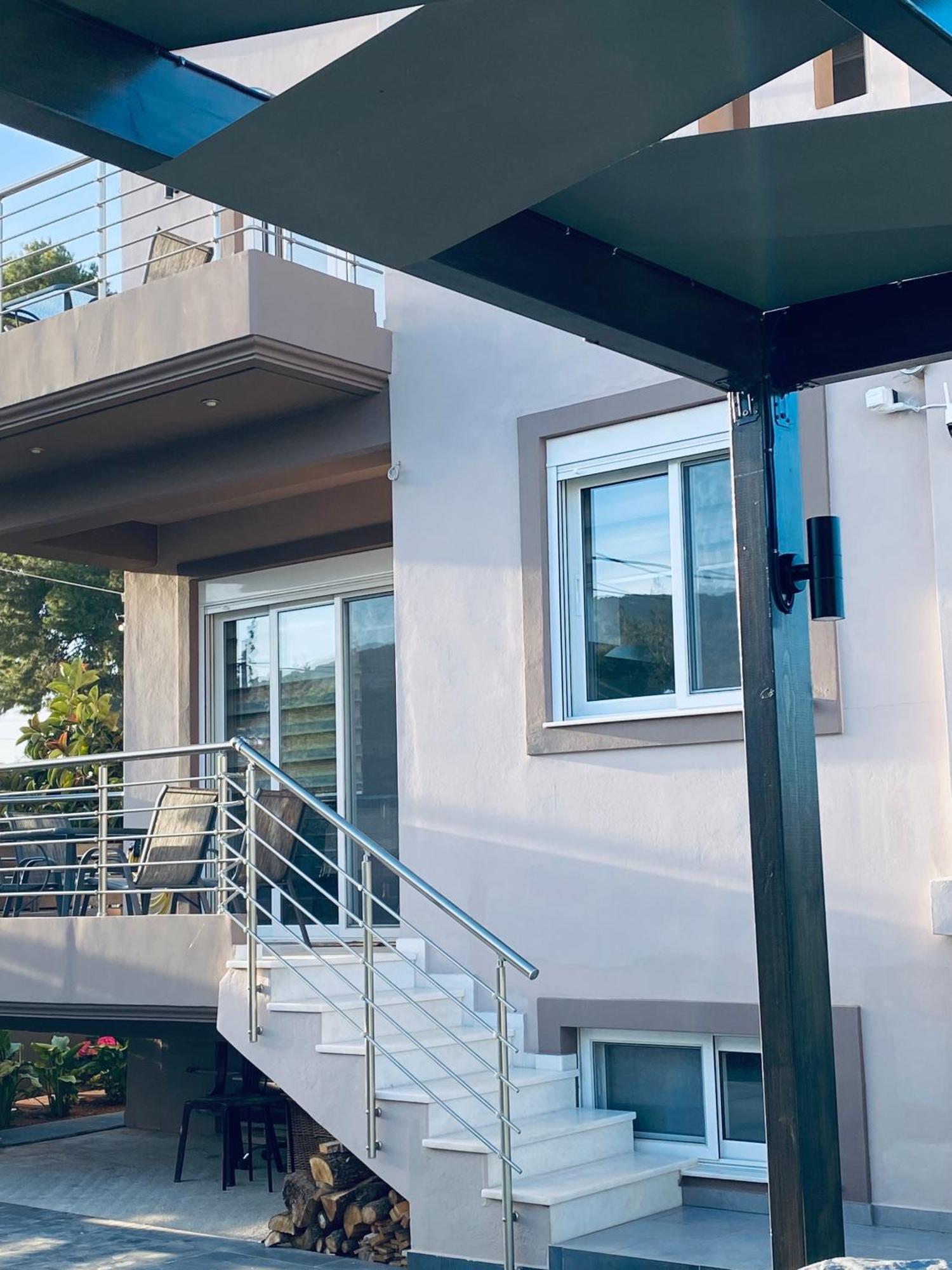 Keskos Luxury Villa Артемида Екстериор снимка