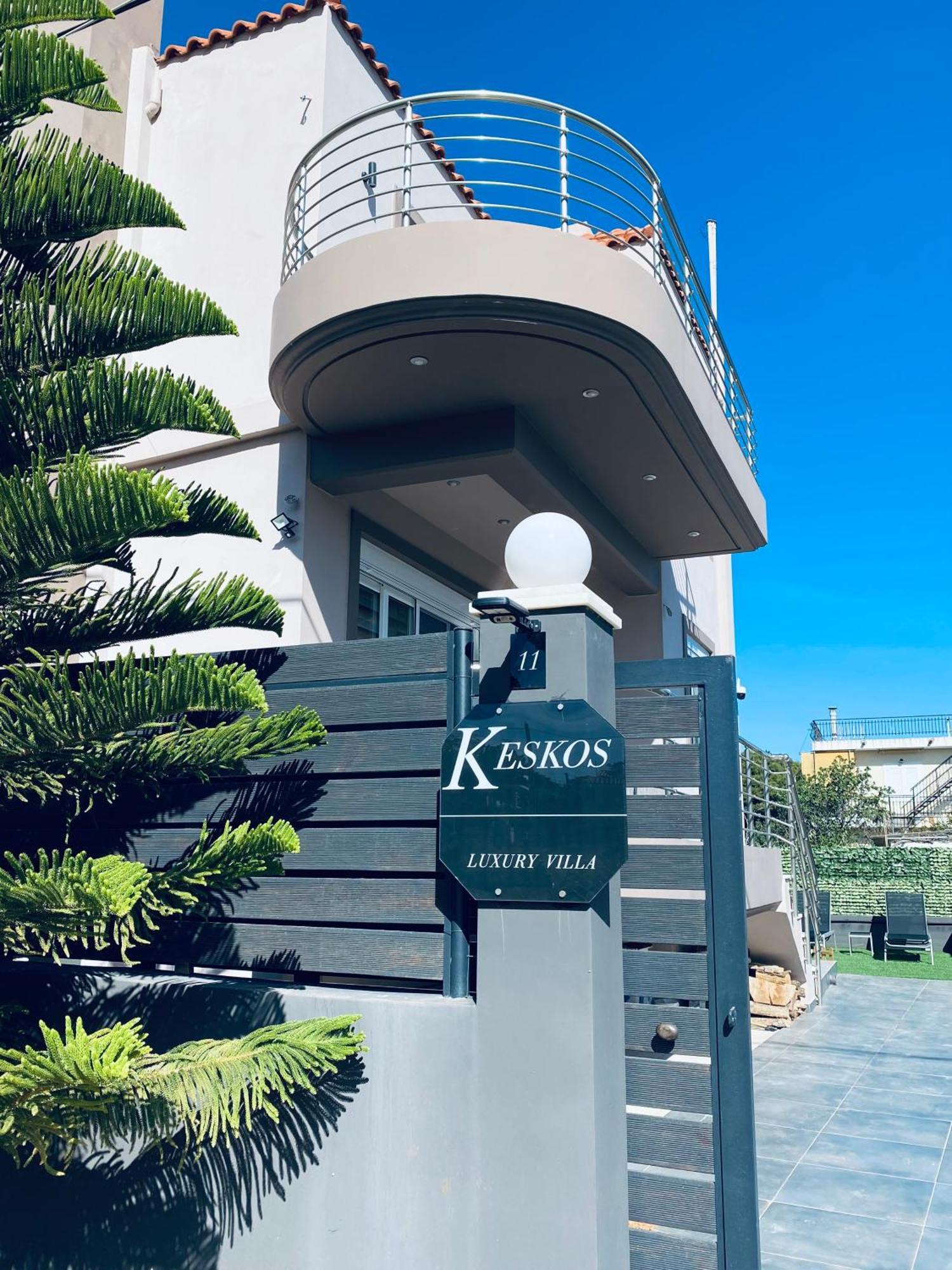 Keskos Luxury Villa Артемида Екстериор снимка