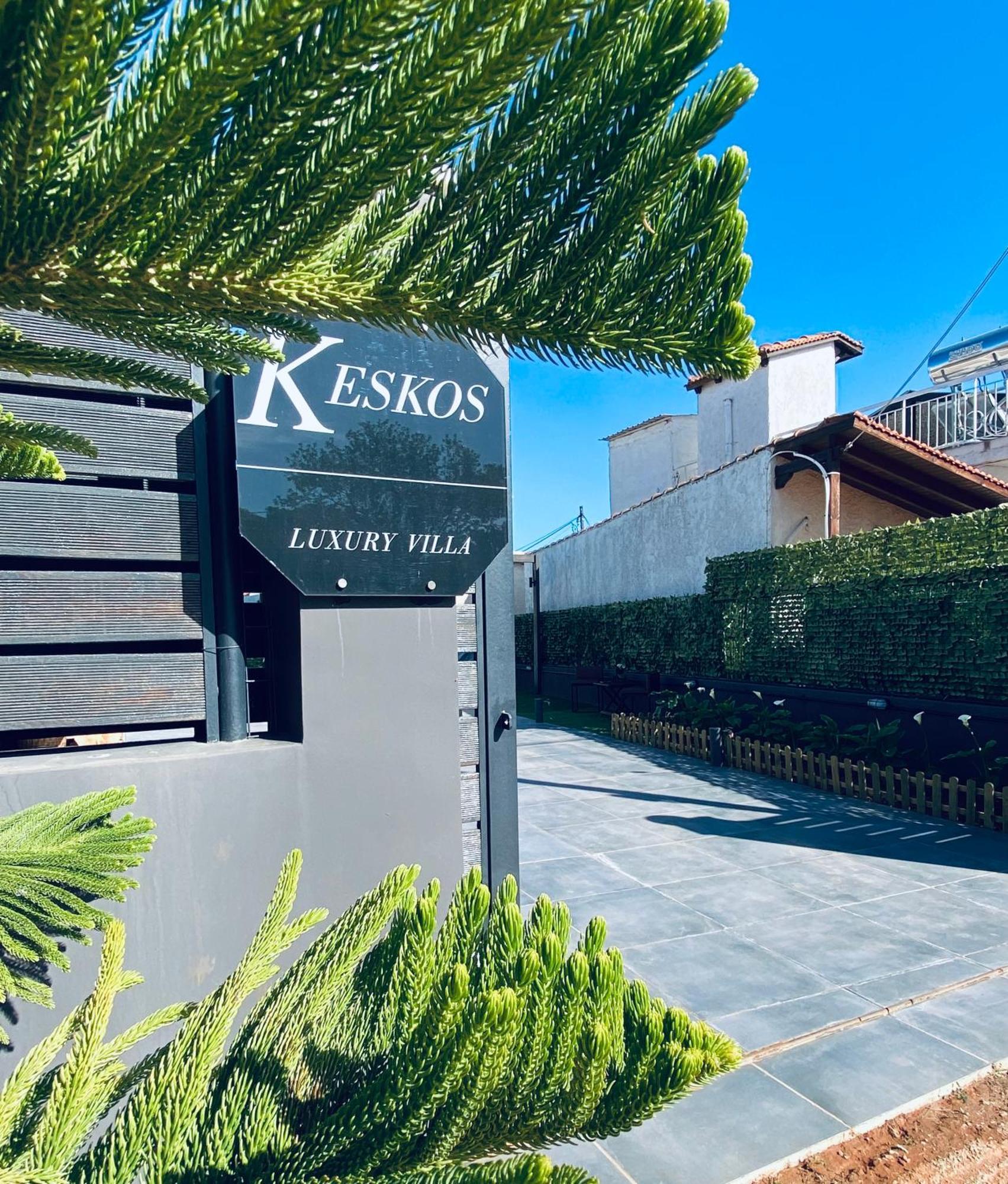 Keskos Luxury Villa Артемида Екстериор снимка